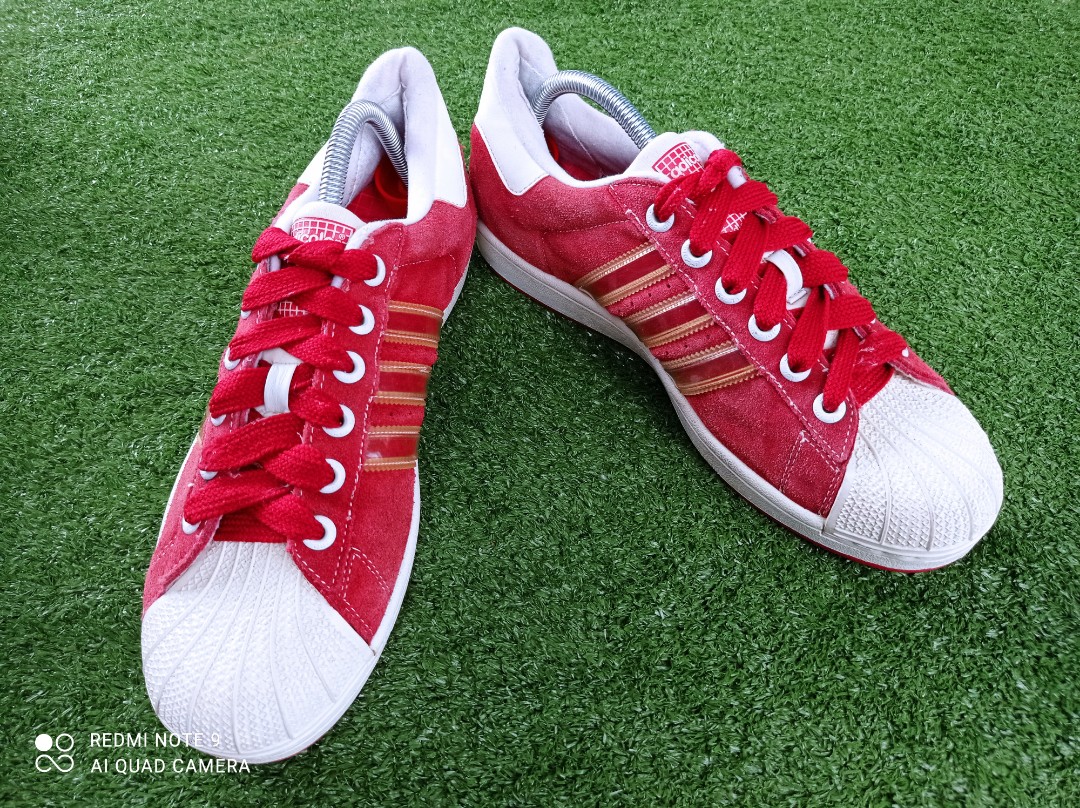 Adidas superstar R5 adicolor red edition Men s Fashion Footwear