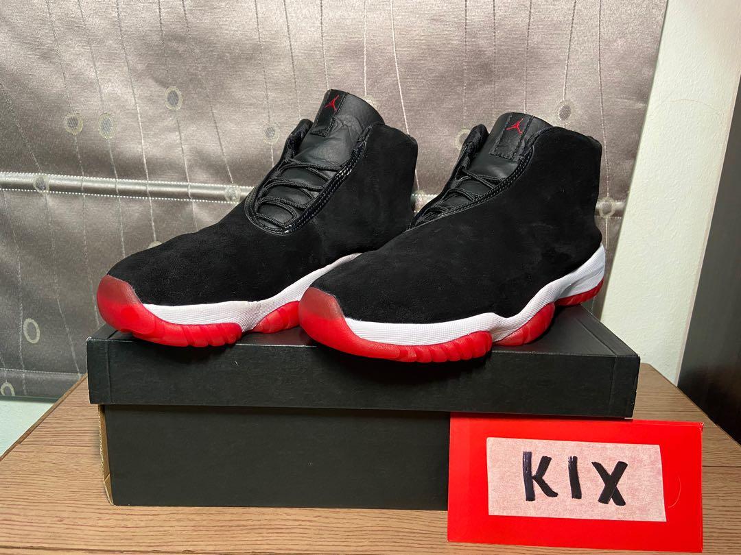 Air jordan future bred top nubuck