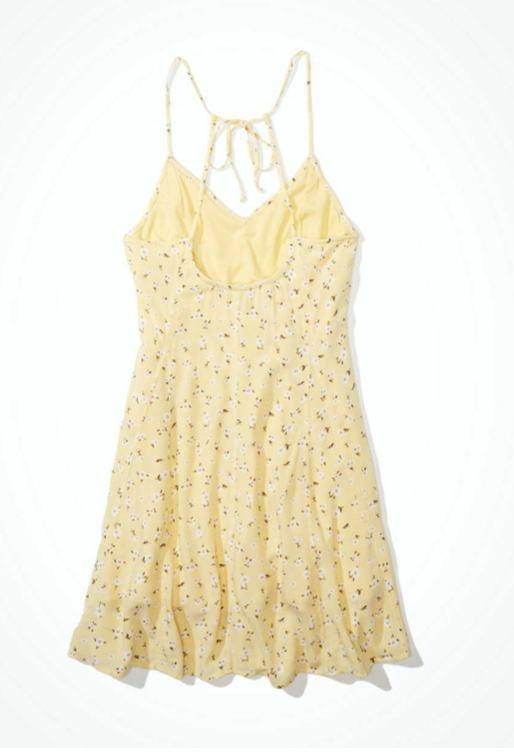 Yellow american eagle dress cheap