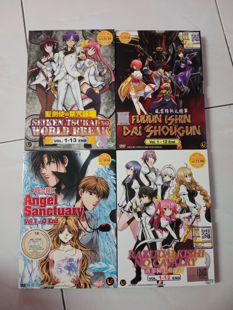 Anime DVD / 动漫DVD, Hobbies & Toys, Music & Media, CDs & DVDs on Carousell