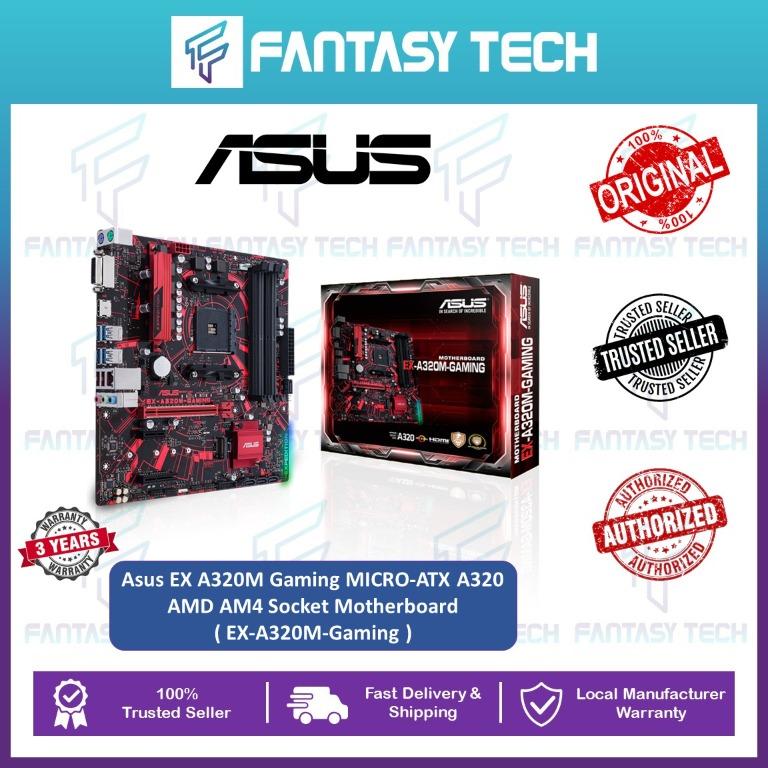 Asus a320 gaming motherboard deals