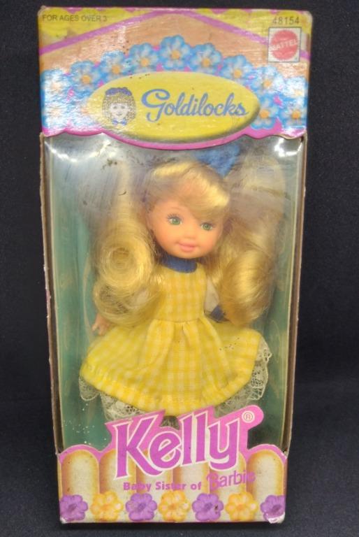 Barbie’s sister Kelly doll limited edition goldilocks /Authentic