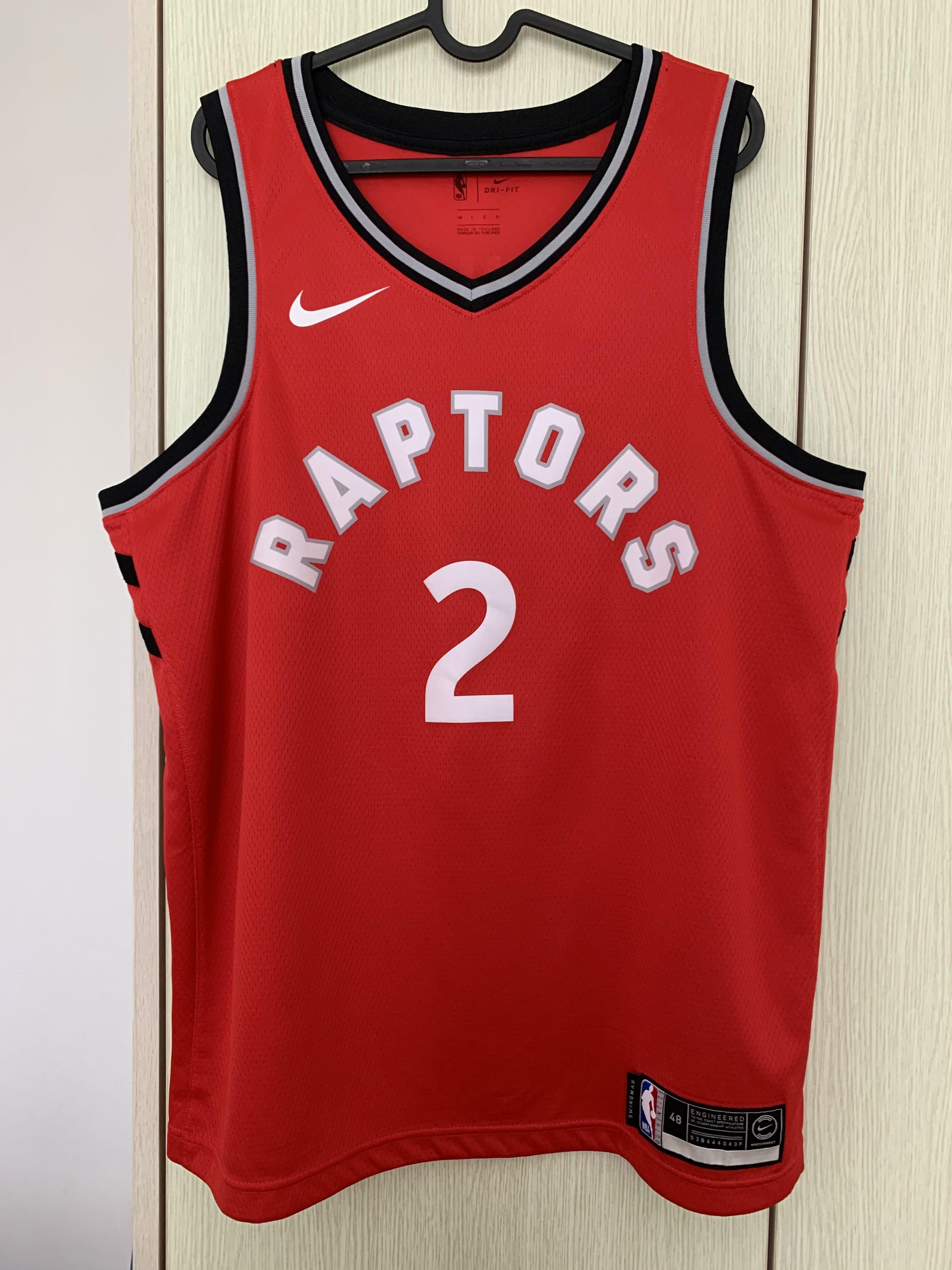 Toronto Raptors Kawhi Leonard NIKE Connect Official NBA Jersey Men’s XL