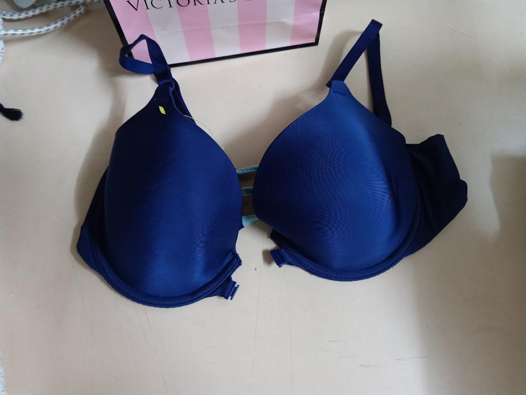 Authentic Victoria's Secret front hook bra size 34D, Women's