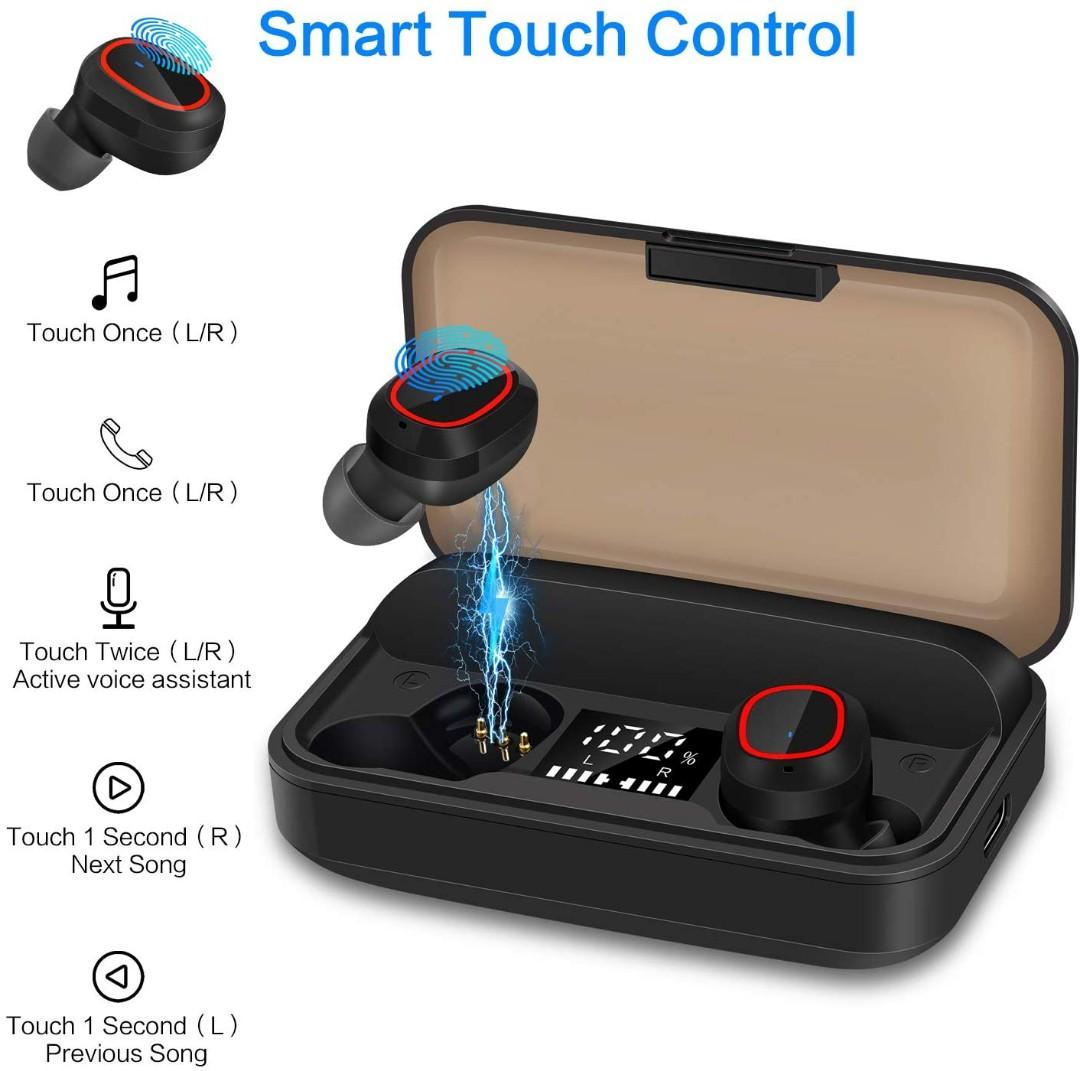 Bakibo wireless earbuds bluetooth 5.1 discount