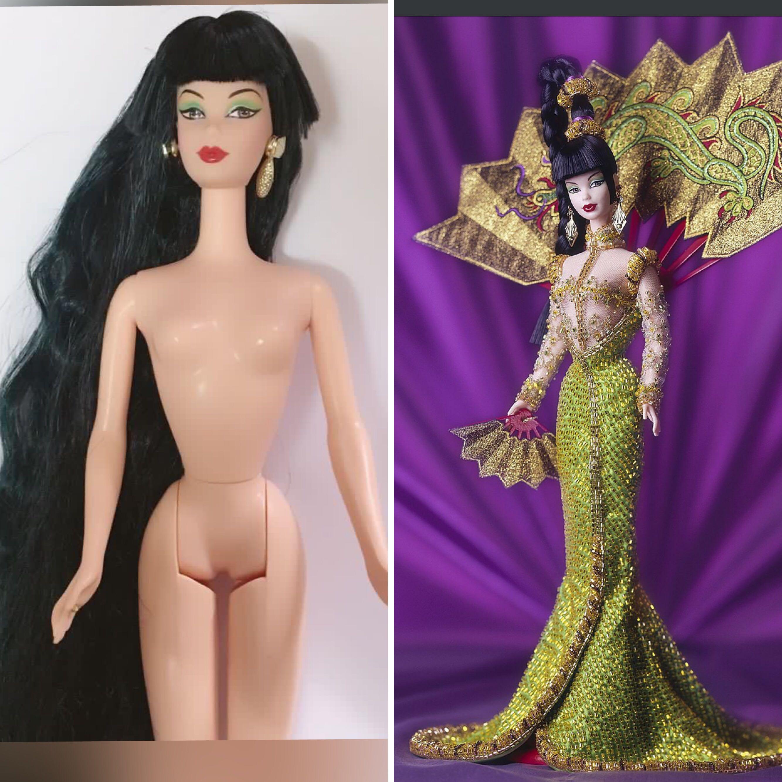 Barbie Fantasy Goddess of Asia Nude doll
