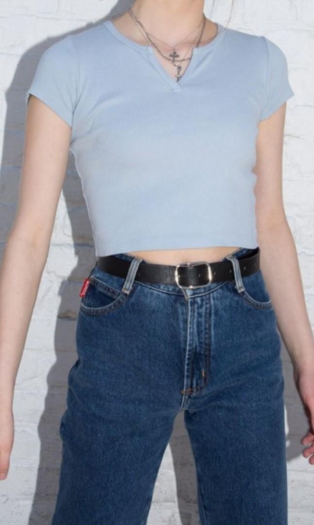 Brandy Melville Ashlyn V Notch Top Women S Fashion Tops Shirts On Carousell Brandy Melville Ashlyn V Notch Top Women S Fashion Tops Shirts On Carousell