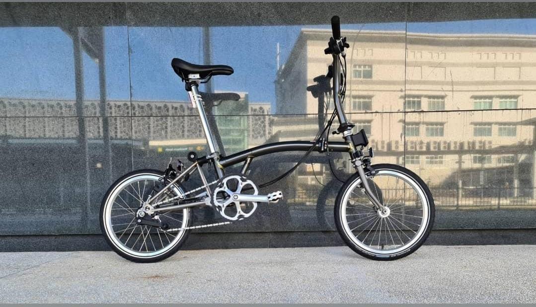 2020 Brompton Raw Lacquer S6EX Superlight Titanium Limited Edition
