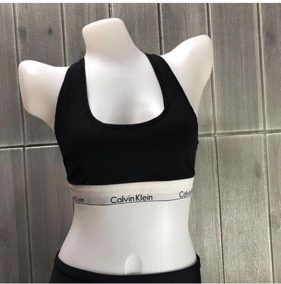 Calvin Klein Cami Bra, Women's Fashion, Activewear on Carousell