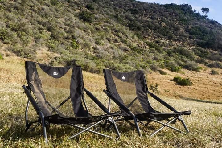 cascade mountain tech compact low profile outdoor folding camp chair