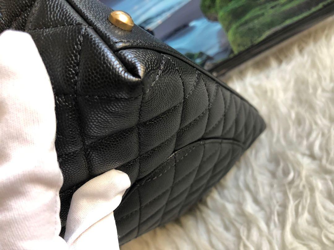 Lot 10 - Chanel Coral Pink Coco Handle Bag, c. 2019