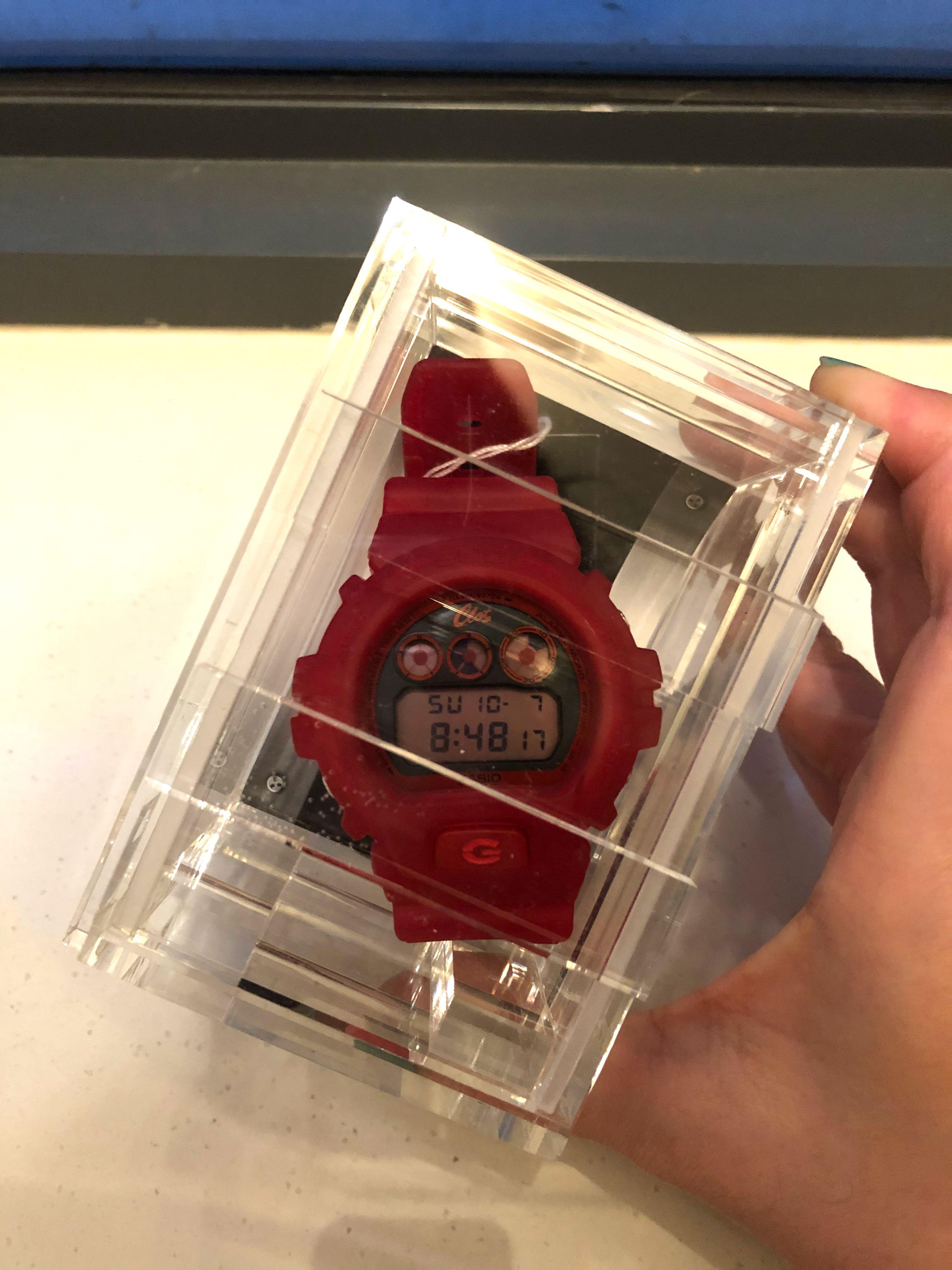 CLOT x G Shock Gshock 2012 DW 6900 Special Edition ultra rare clear crate case