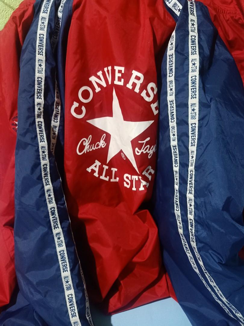 Vintage Est 1908 Converse Windbreaker Jacket (Large), Men's Fashion, Tops \u0026  Sets, Hoodies on Carousell