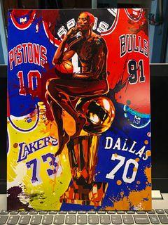 Dennis Rodman Custom Poster