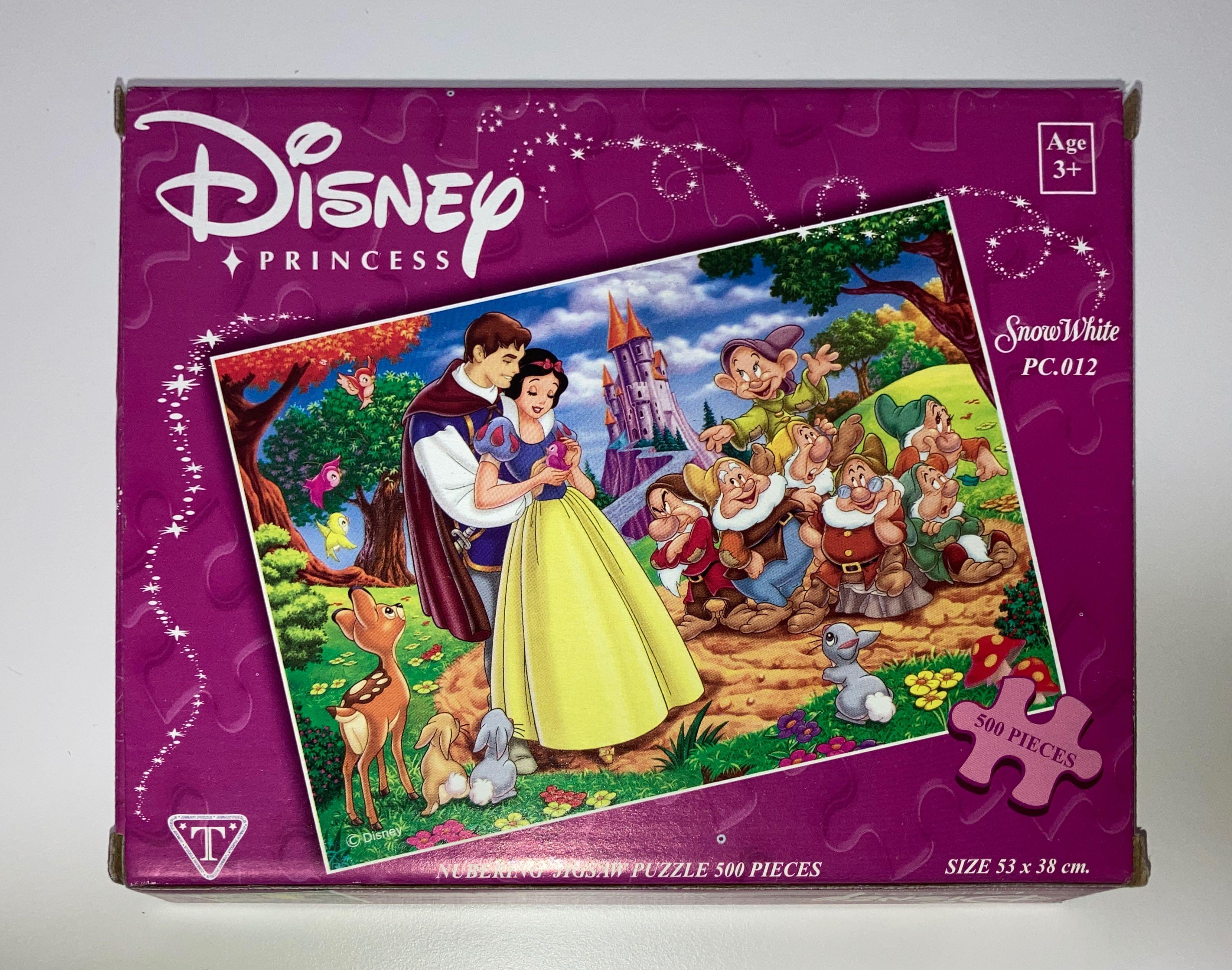 Disney Princess Puzzle (500 Pieces), Hobbies & Toys, Toys & Games on