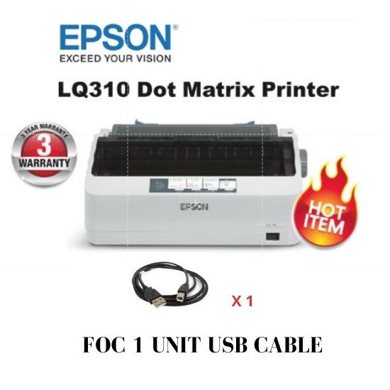 Quickcash Dot Matrix Printer Epson Lq 310 Electronics Computer Parts Accessories On Carousell