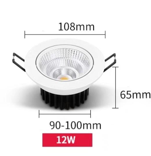 Down Light (Category: Lighting) located in Singapore. Submitted by beetleclick (Listing ID 1091745694, Image 2). Description: Down light selling at $10 per piece. Black frame White light - 1 White frame Warm light - 2 Cash & Carry at AMK.