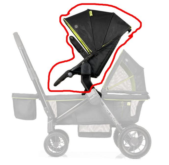 Evenflo Pivot Xplore AllTerrain Double Stroller Wagon Pram, Babies & Kids, Going Out, Strollers