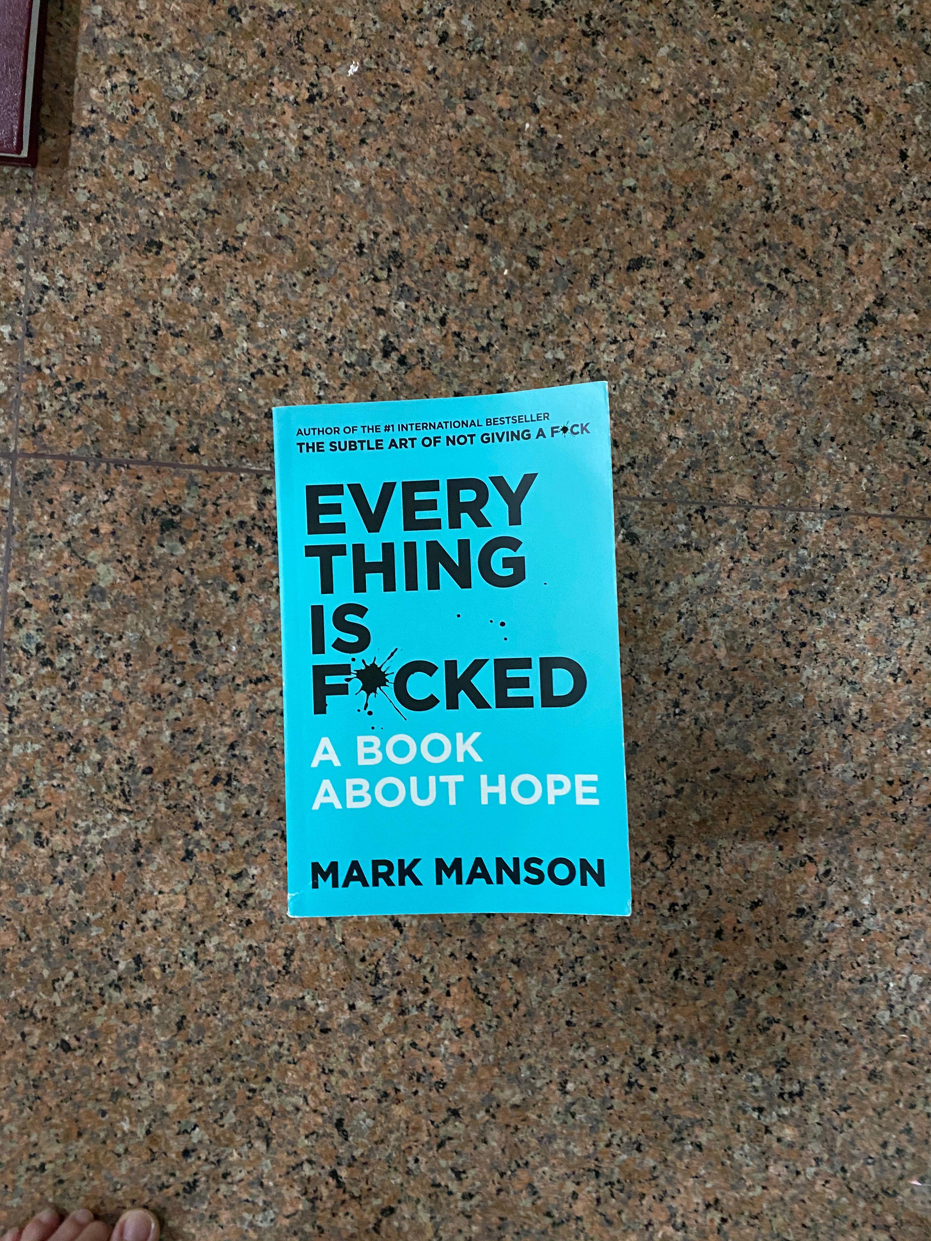 Everything Is F Cked Book By Mark Manson Hobbies Toys Books Magazines Fiction Non Fiction On Carousell Everything Is F Cked Book By Mark Manson Hobbies Toys Books Magazines Fiction Non Fiction On Carousell