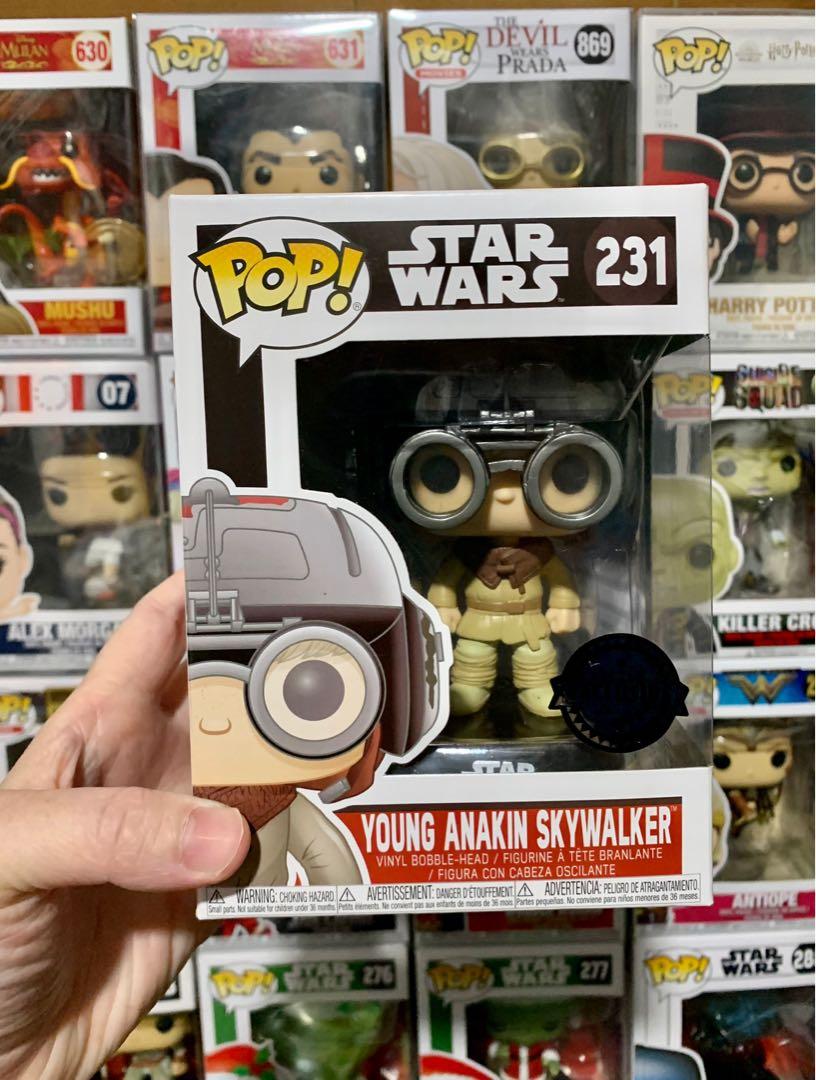 Exclusive Young Anakin Skywalker Funko 