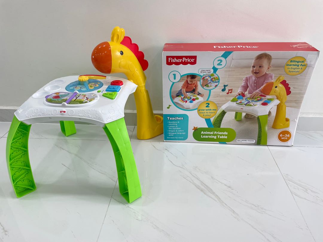 Fisher price animal learning table online