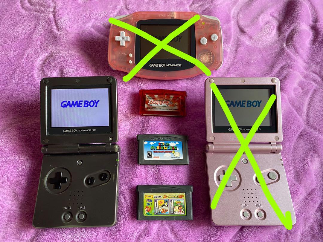 Game Boy Advance Pink /Game BoyAdvance SP AGS 101 & AGS 001 Pearl Video Gaming, Game Consoles, Nintendo Carousell