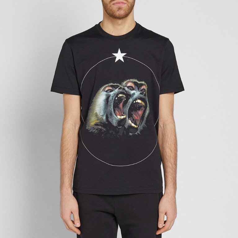 Givenchy monkey brothers t shirt white discount