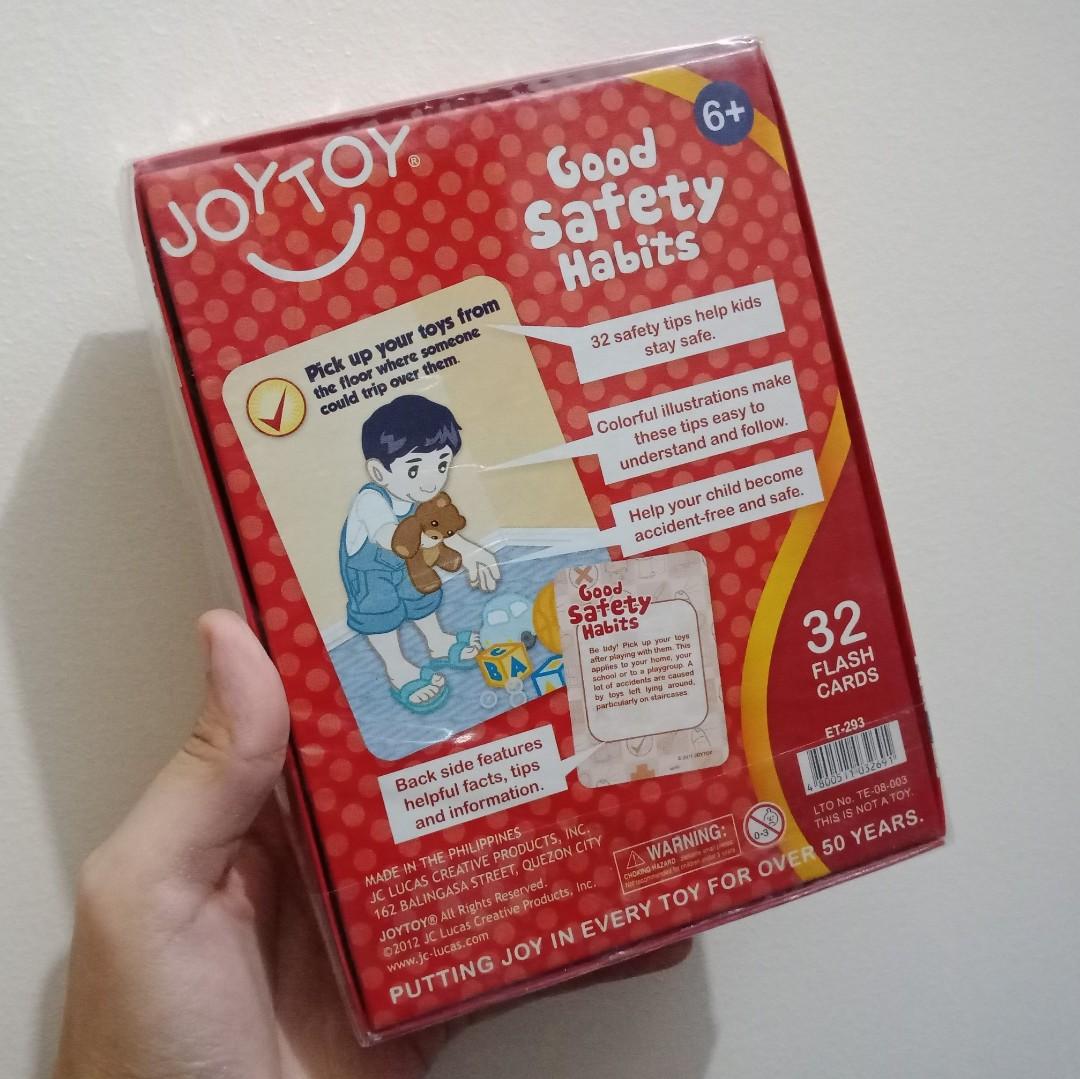 Good Safety Habits Flash Cards, Hobbies & Toys, Toys & Games on Carousell