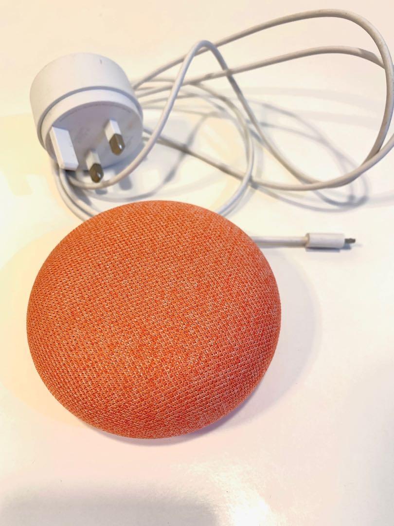 Google home cheap mini orange