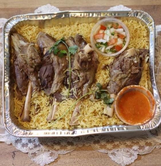 Halal PreOrder Lamb Shank Mandi Rice Like Briyani Arabic Mandhi Authentic & Delicious Arabian