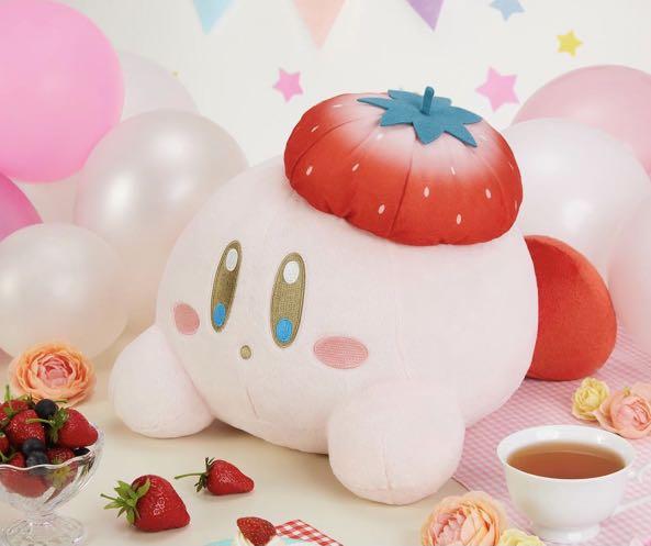 strawberry kirby plush