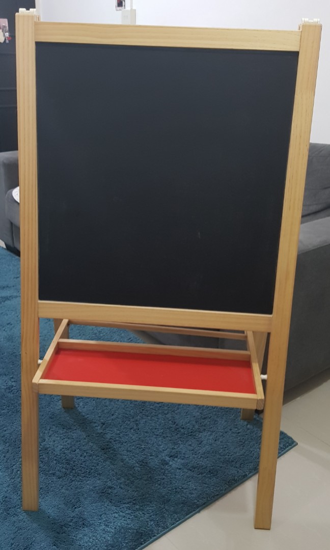 Ikea Easel Whiteboard and blackboard, Babies & Kids, Baby Nursery