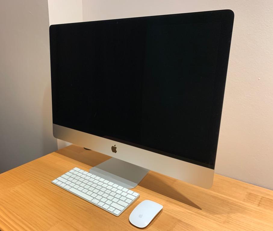 iMac（Retina 5K,27-inch,2019）1.03TB/40GB〈MRQY2J/A〉④ にあい