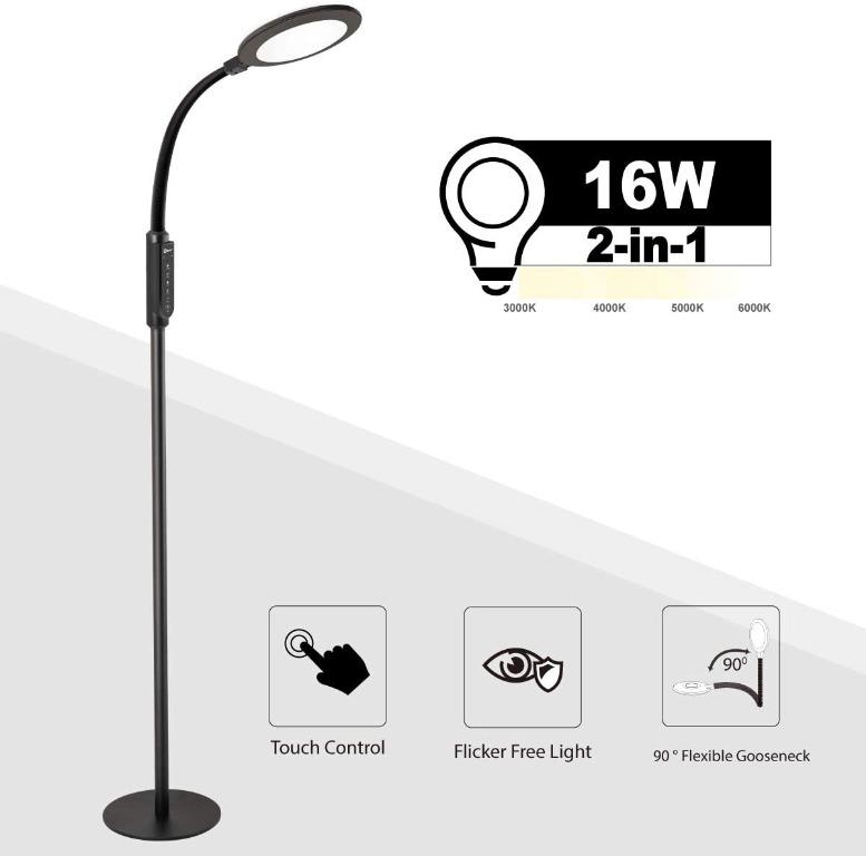 Imigy led store floor lamp