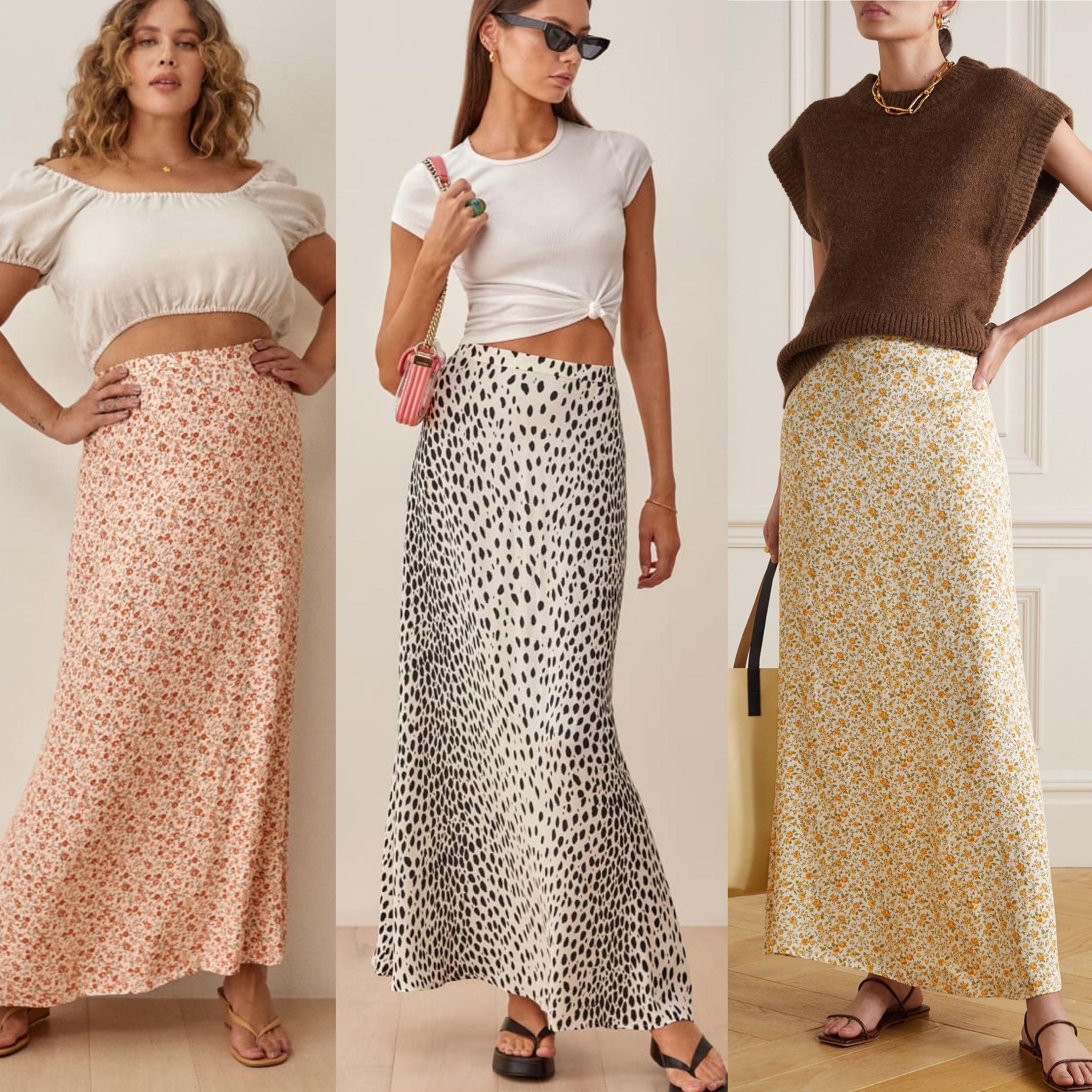 INSTOCK US2 Reformation Vista Maxi Skirt Authentic in Cheetah Lima Women s Fashion Bottoms Skirts on Carousell