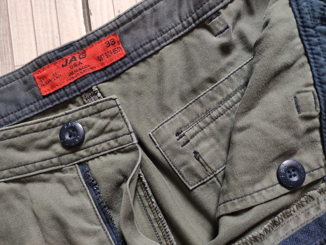 Jag Cargo Shorts in Army Green Men s Fashion Bottoms Shorts on