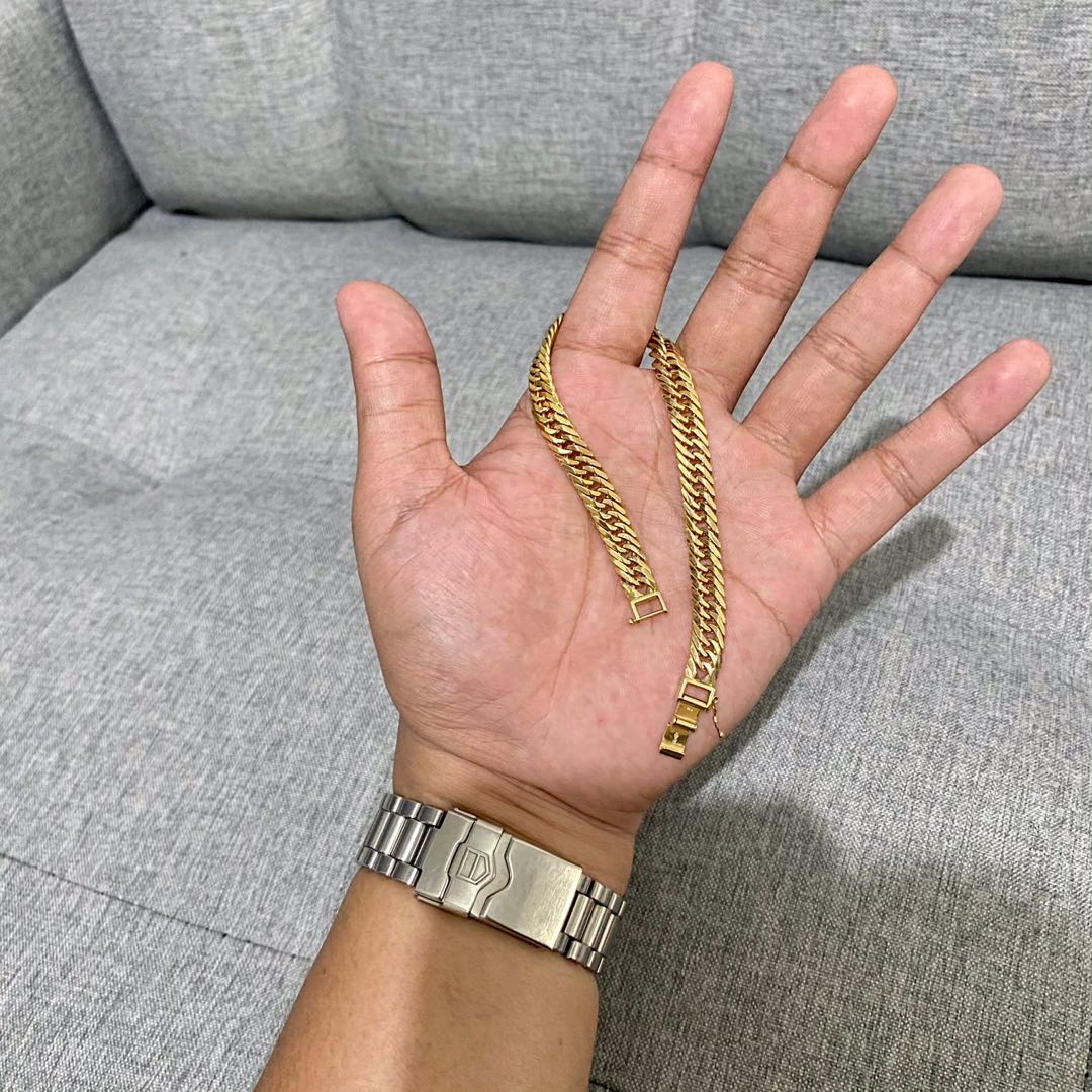 Japan Gold Bracelet k18, Women's Fashion, Jewelry & Organizers