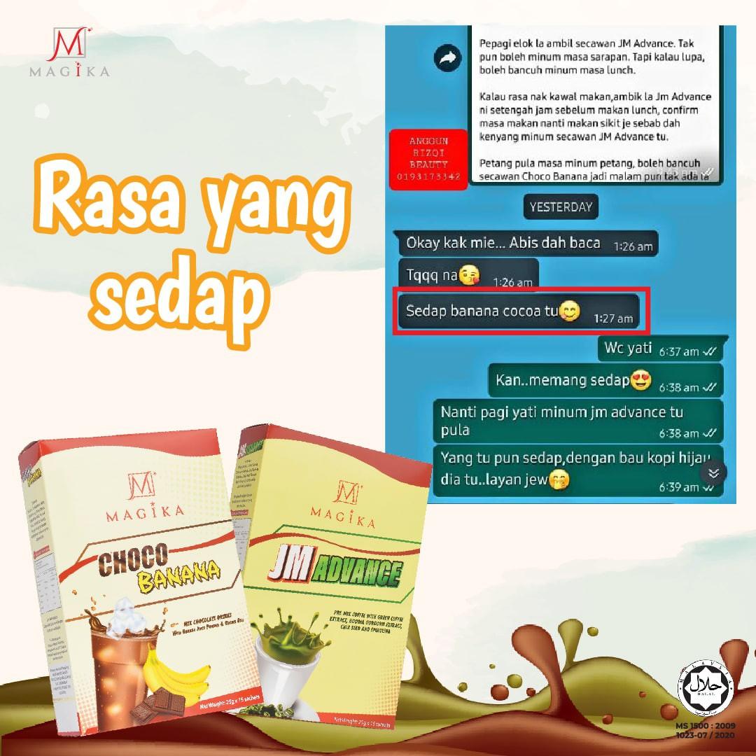 Jm Advance Coffee Choco Banana Food Drinks Other Food Drinks On Carousell