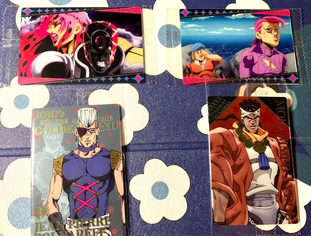 Jojo 奇妙冒險食玩餅卡 包郵 可換 玩具 遊戲類 Board Games Cards Carousell