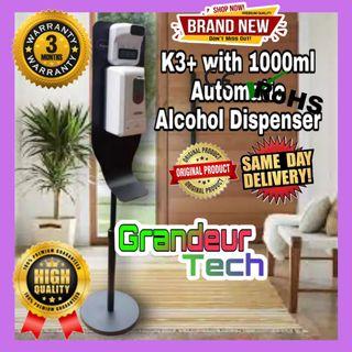 K3+ with 1000ml Alcohol Dispenser Automatic  Heavy Duty Stand