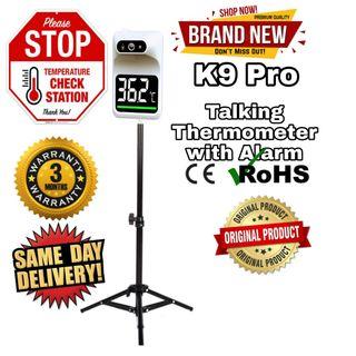 K9  talking voice broadcast thermal scanner