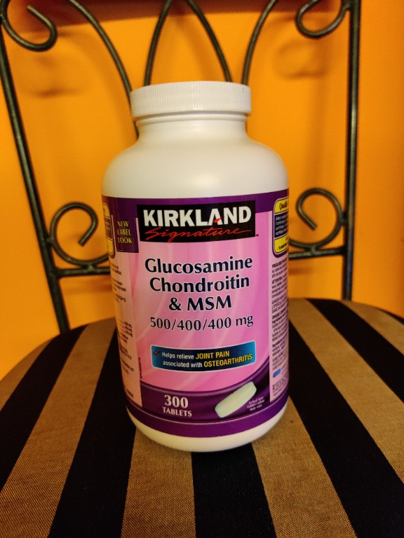 Kirkland Signature Glucosamine Chondroitin & MSM, 健康及營養食用品, 健康補充品, 健康補充