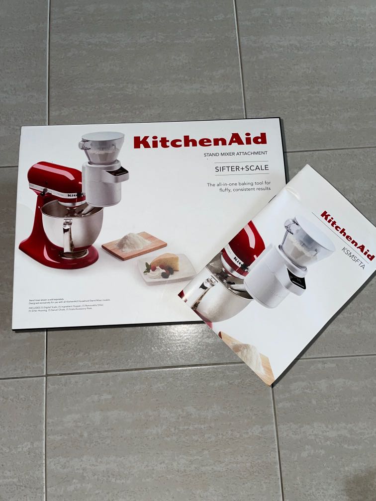 Kitchenaid Stand Mixer Attachment [Sifter + Scale], TV & Home