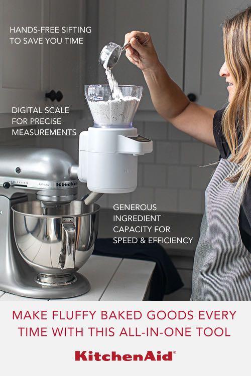 Kitchenaid Stand Mixer Attachment [Sifter + Scale], TV & Home