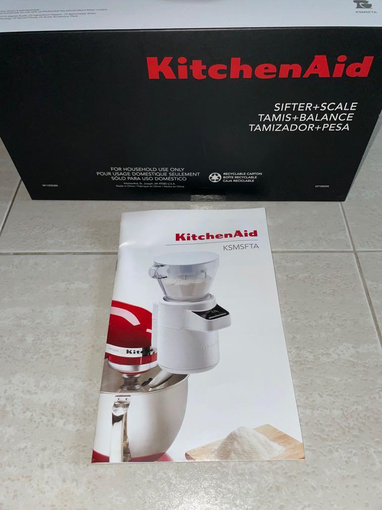Kitchenaid Stand Mixer Attachment [Sifter + Scale], TV & Home