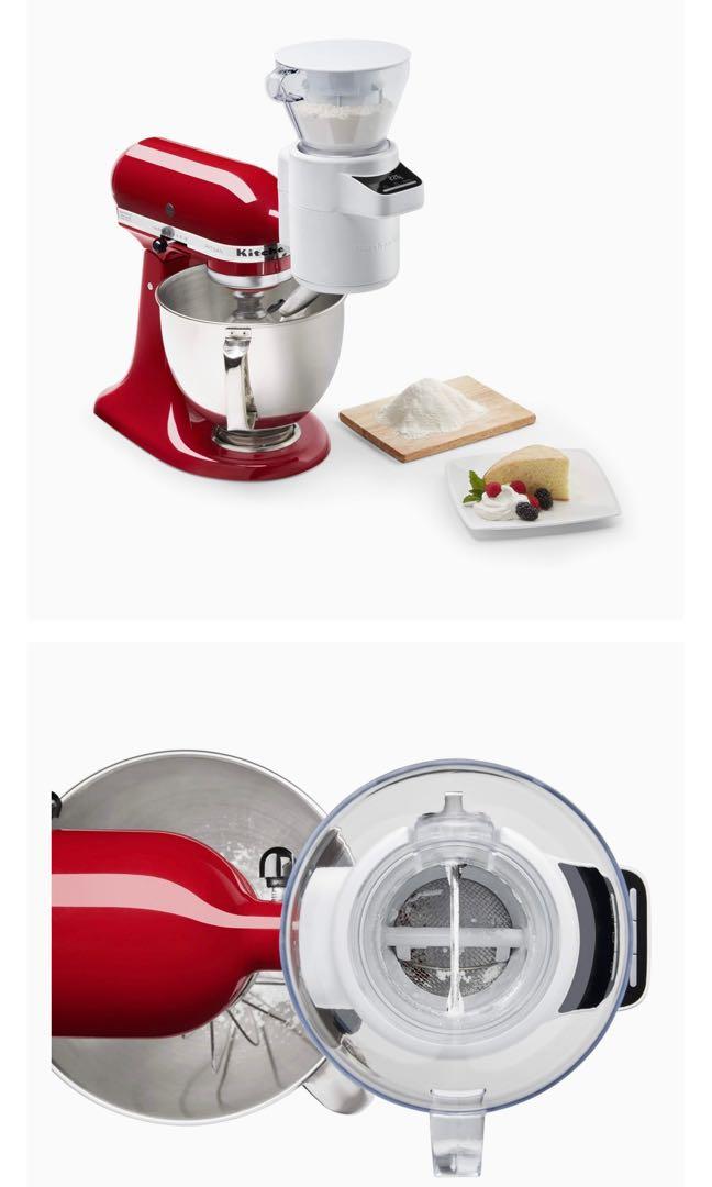 Kitchenaid Stand Mixer Attachment [Sifter + Scale], TV & Home