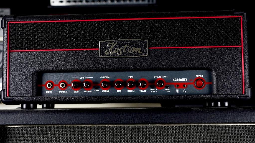 Kustom KG100HFX Amp head KG412 Cabinet