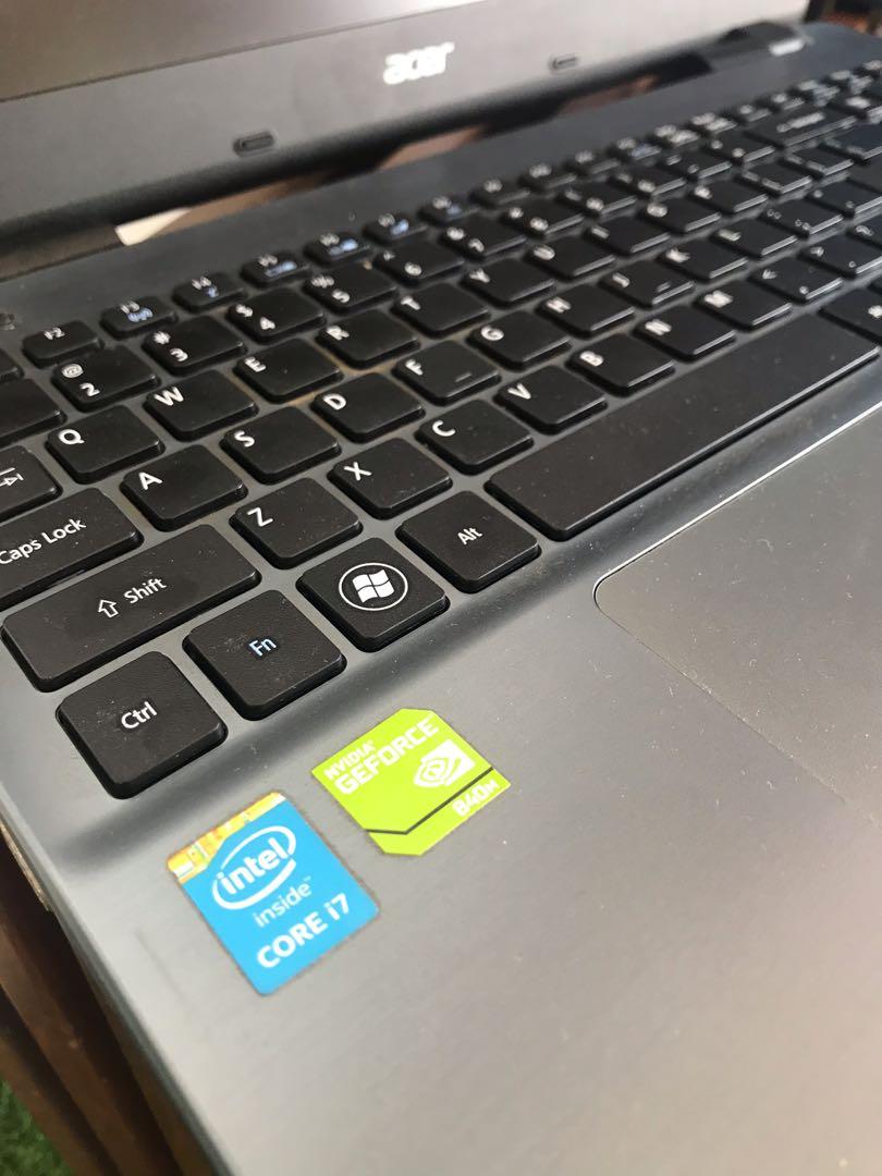 Laptop Notebook Acer Keyboard E5 517G TUKAR REPAIR No Power No