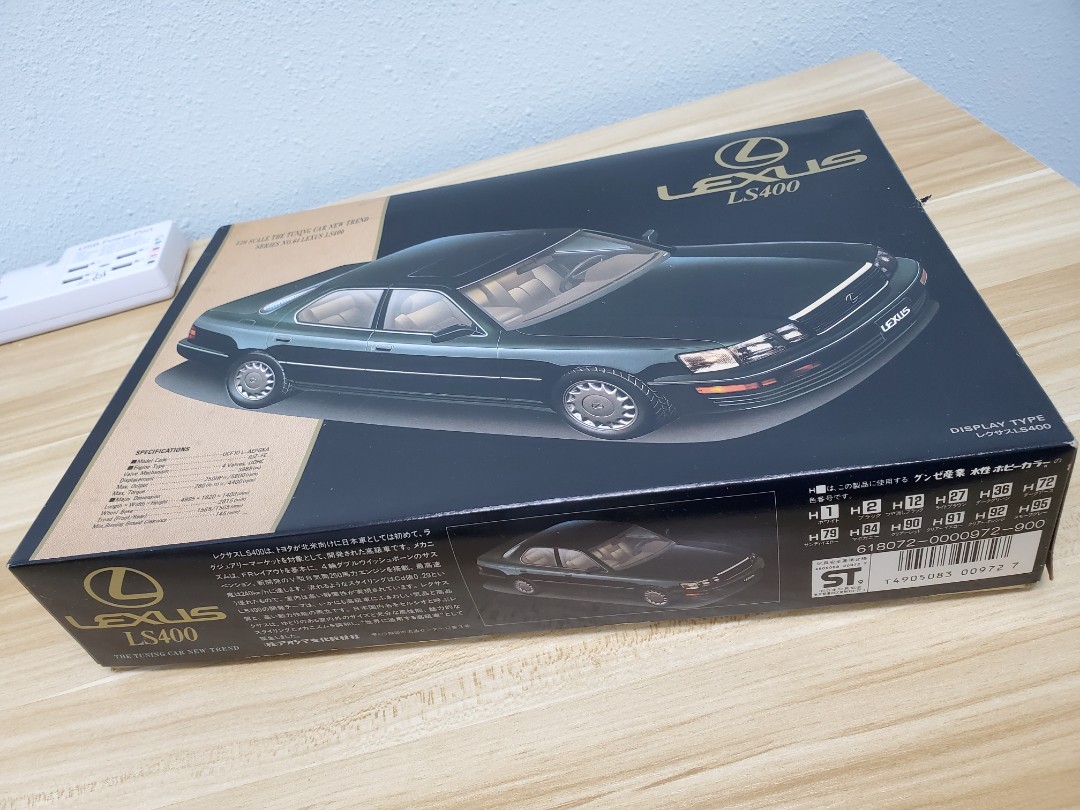 Lexus Ls400 模型未切衹收藏 1 24 一代名車 玩具 遊戲類 玩具 Carousell