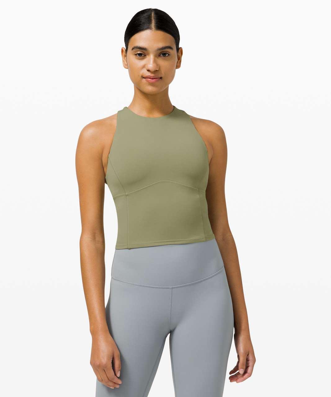 Lululemon BNWT Key To Balance Tank - Rosemary Green size 4, Women's Fashion,  Activewear on Carousell
